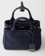 Prada Jardinière cotton canvas mini handbag - Image 4